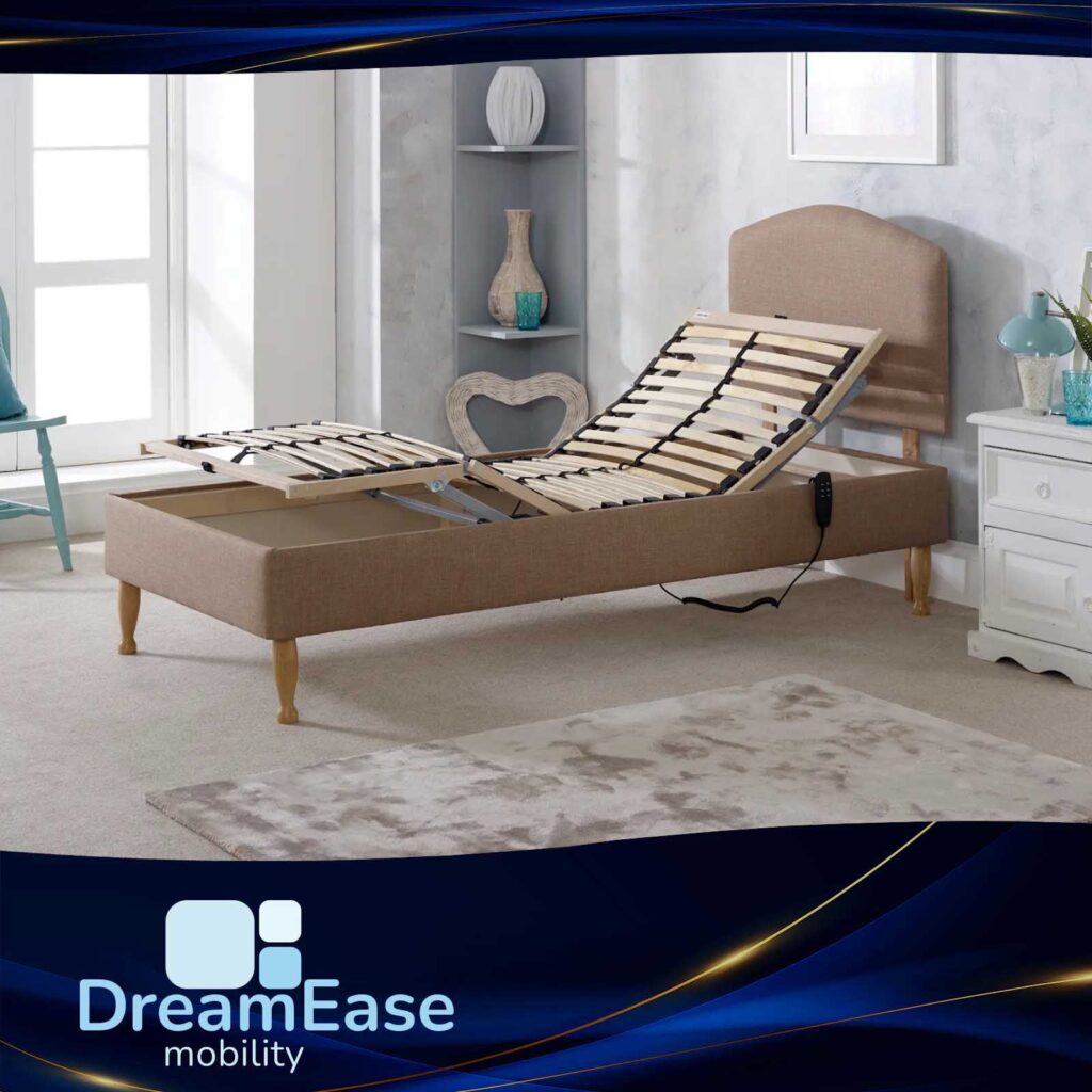DreamEase Adjustable Shallow Legged Bed