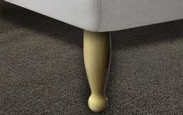 Dreamease 8inch Light Wood Leg